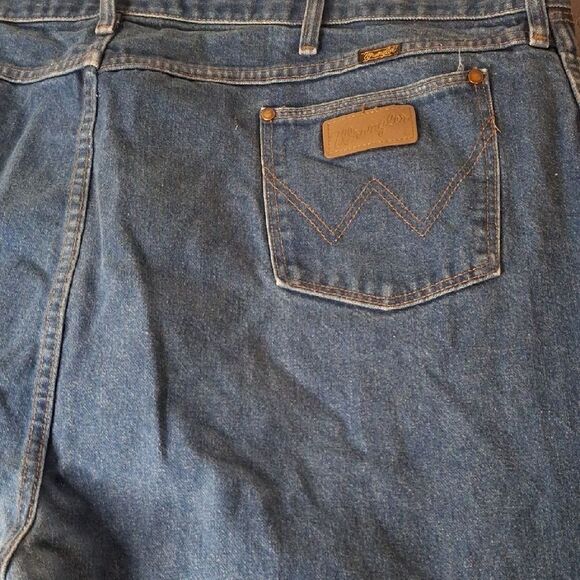 Wrangler Men's Blue Jeans Size 54 - Picture 5 of 7